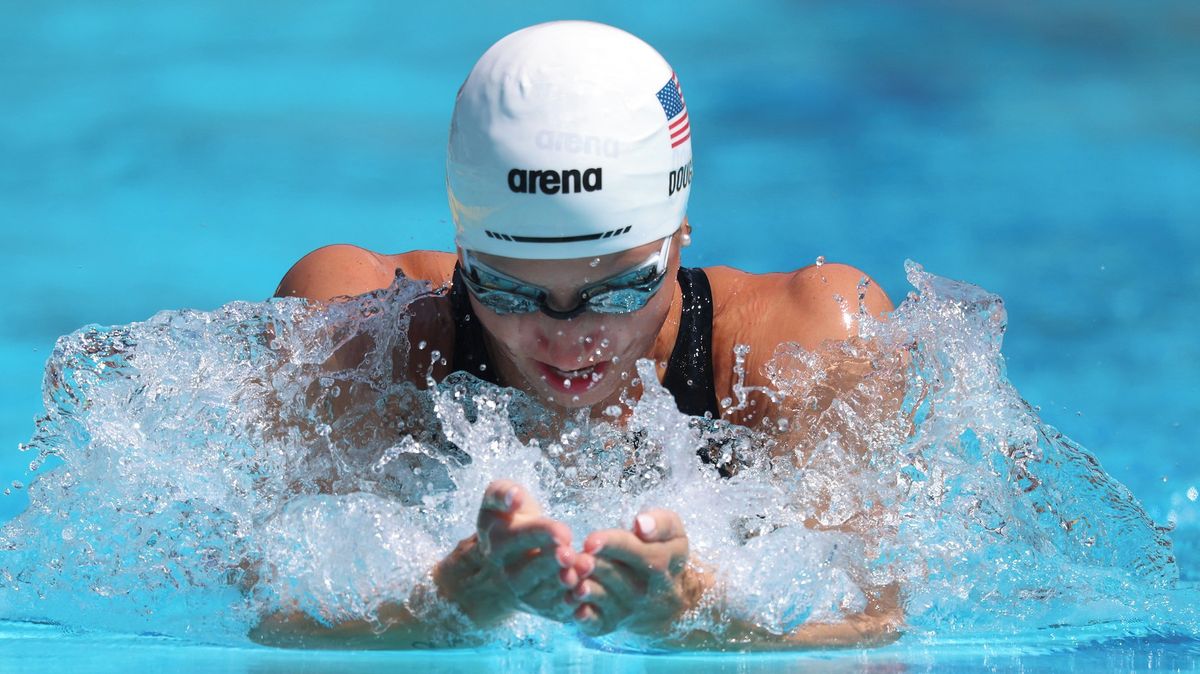 Američanka Douglassová opět zaplavala světový rekord na 50 metrů volný způsob