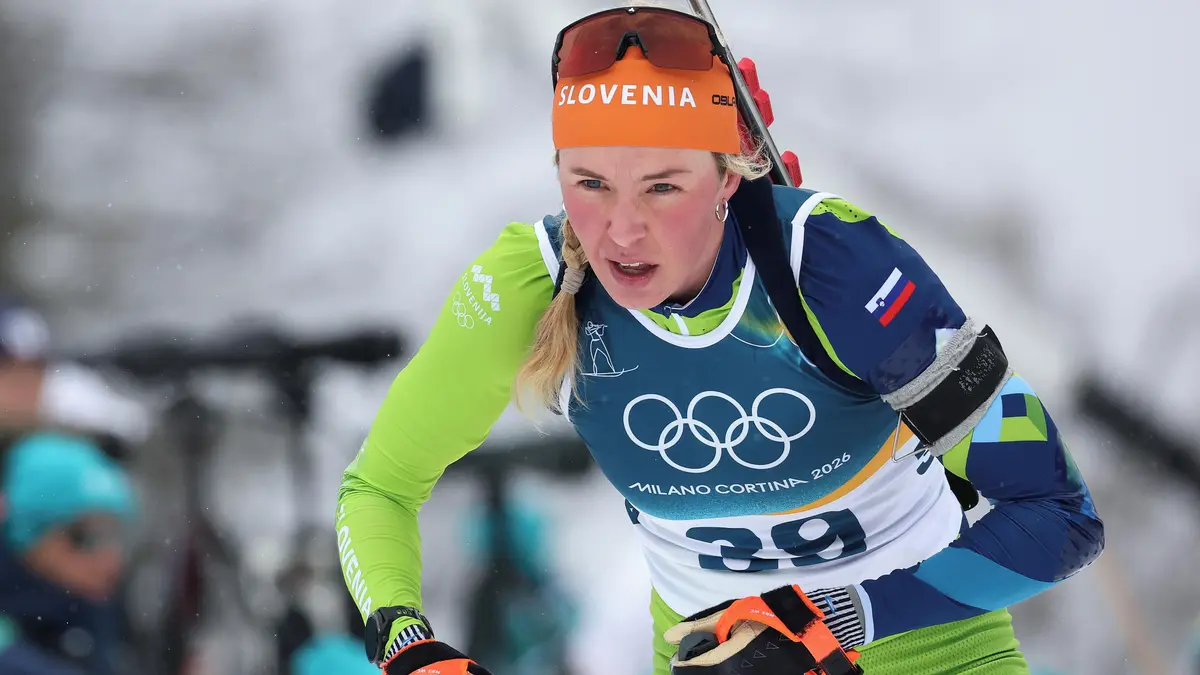 Radostná zpráva. Přední slovinská biatlonistka musí měnit plány