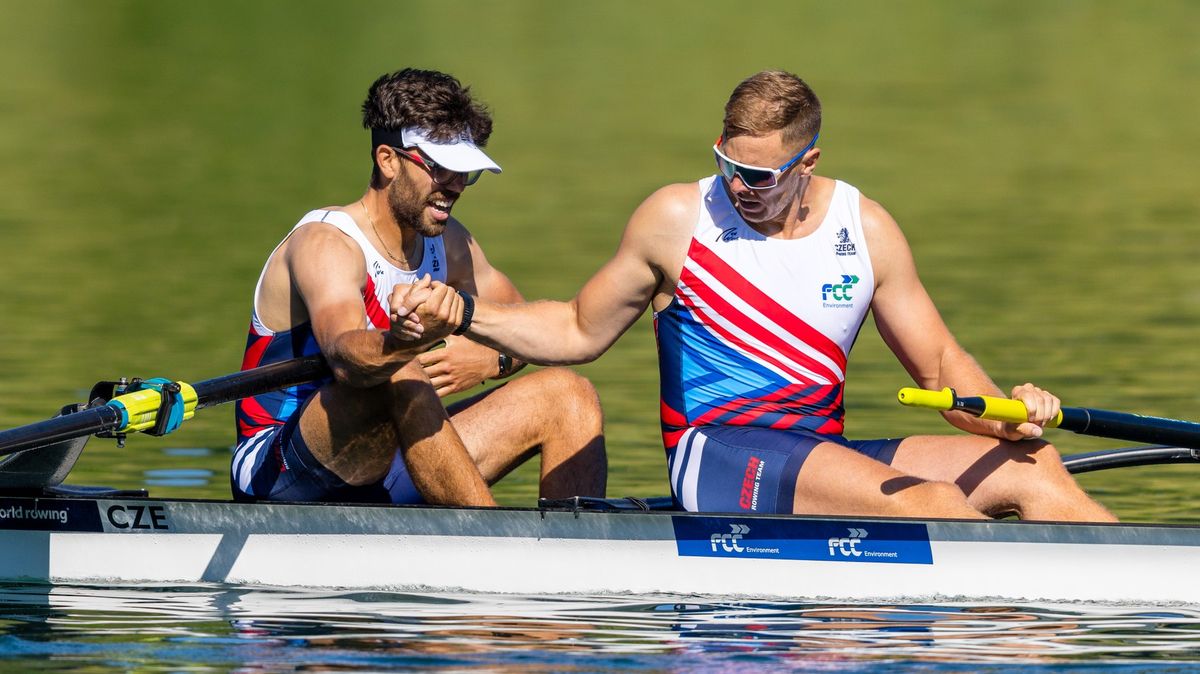 Český dvojskif i párová čtyřka postoupily na MS veslařů do semifinále