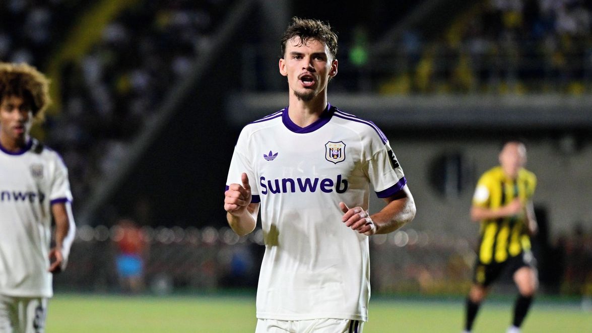 Český talent zazářil za Anderlecht v boji o Evropskou ligu