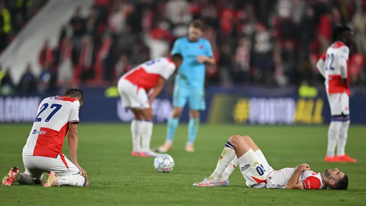 Extrémně krutá porážka. Slavia na úvod Ligy mistrů podlehla Lens