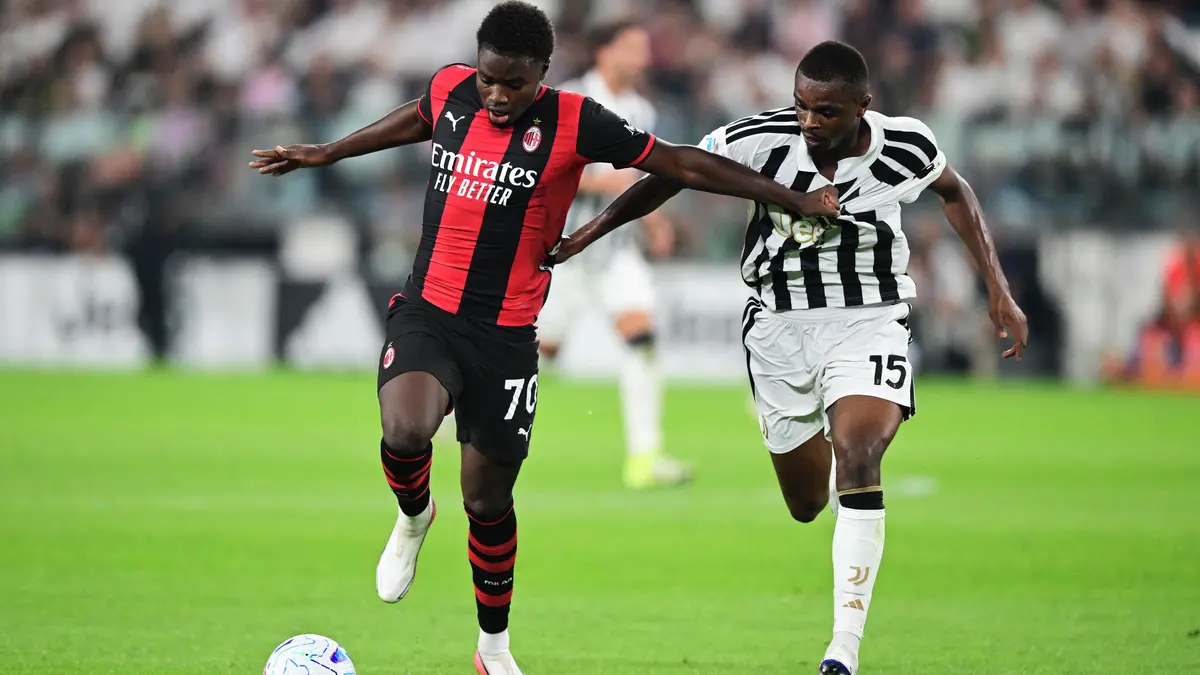 Juventus ve šlágru italské ligy gólem v nastavení proti AC Milán zachránil bod