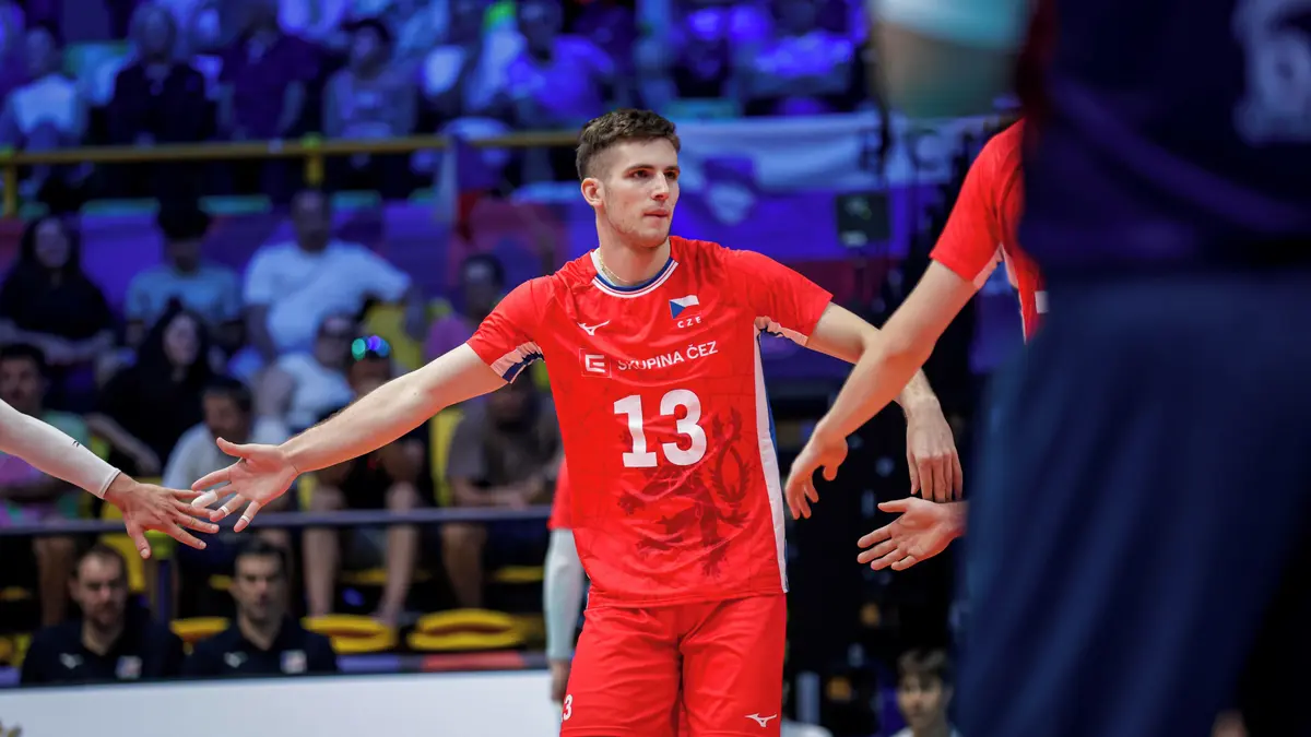 Pasta pod vysokou sítí. Líbí se mi jeho odhodlání, říká mladý volejbalista o jmenovci z NHL