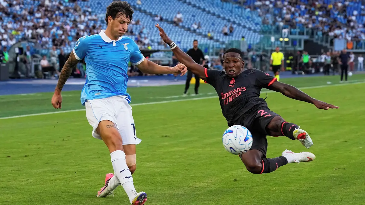 Lazio promarnilo poločasový náskok dvou gólů a remizovalo s AC Milán
