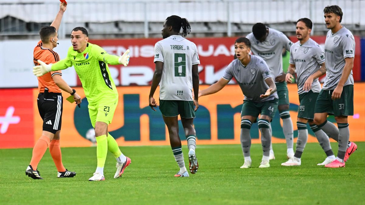 Velká kuriozita! VAR odvolal gól proti Baníku, pak se opravil a trefa platila