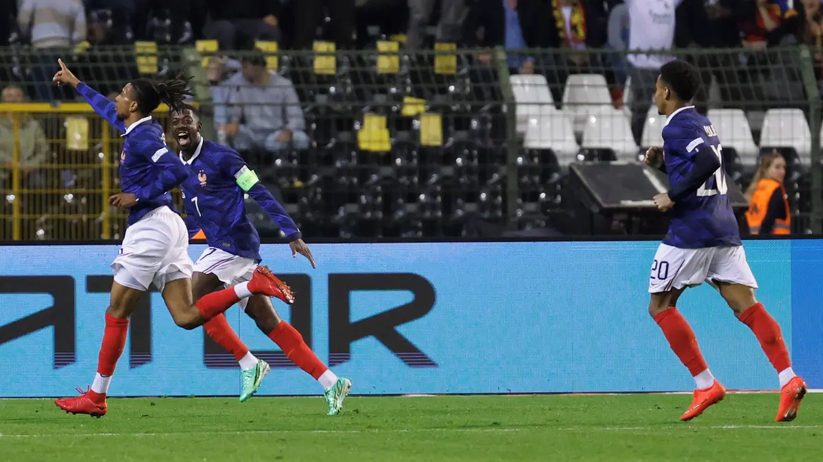 Francie vyhrála v Belgii, v závěru rozhodl Olise