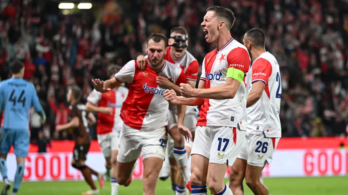 Slavia zvládla velmi dramatický závěr proti Plzni. Sparta jasně vyhrála na Hané, Jablonec zachránil bod v závěru