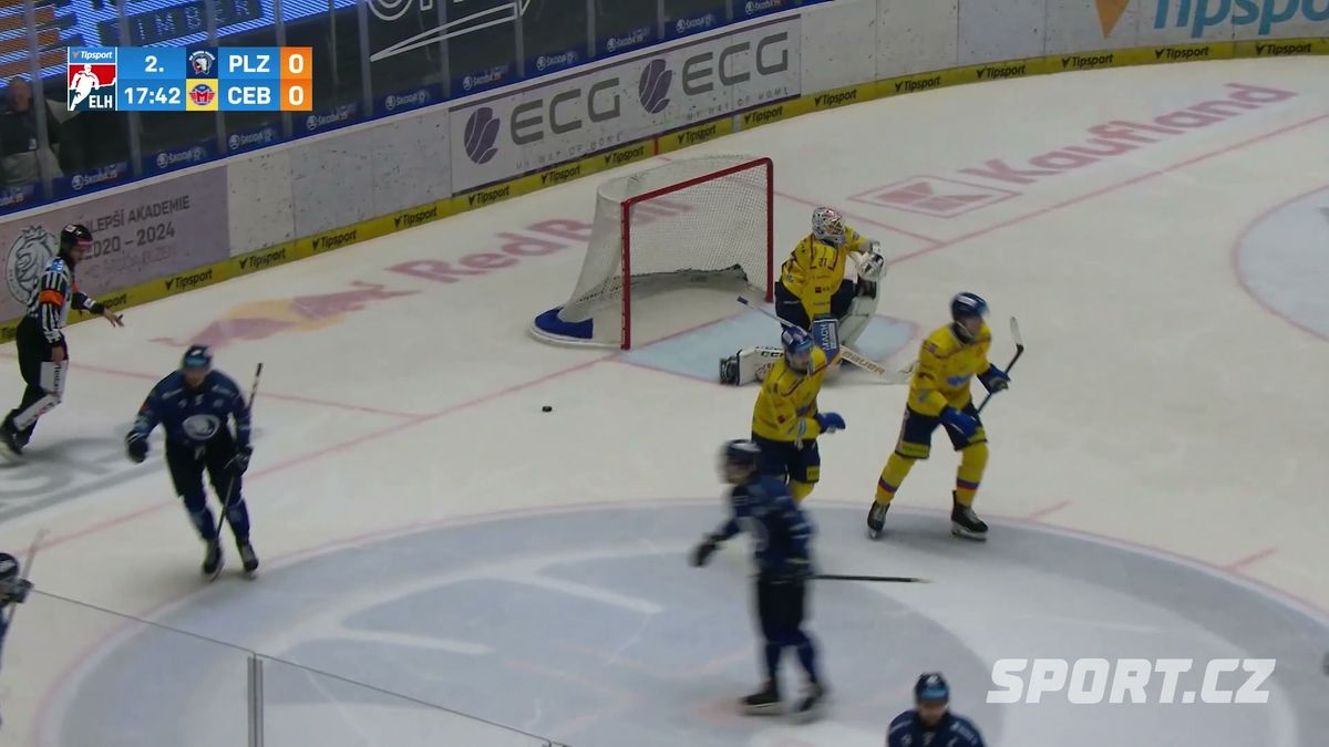 Carter Robertson leads HC Škoda Plzeň to 4-1 win over Motor České Budějovice