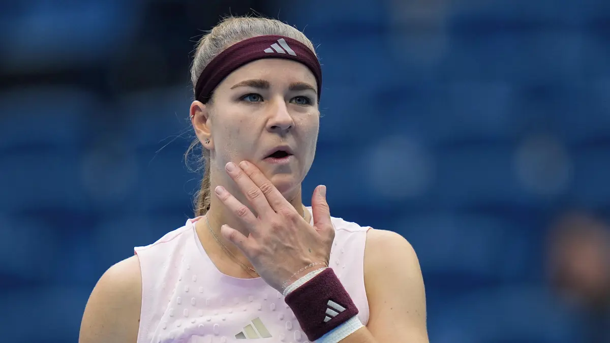 Photo: Sport.cz Karolína Muchová zahajuje turnaj v čínském Wu-chanu