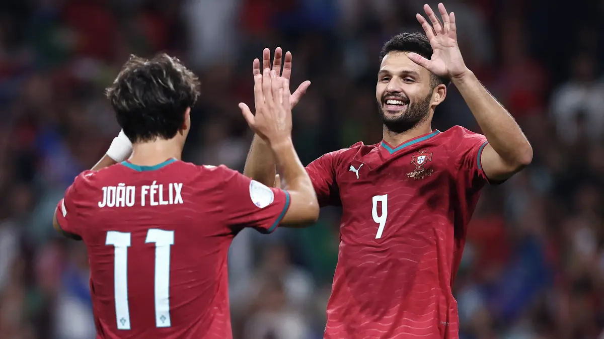 Portugalci bez Ronalda v Lize národů válí, zajistili si čtvrtfinále. Němci pod Kloppem se znovu trápili