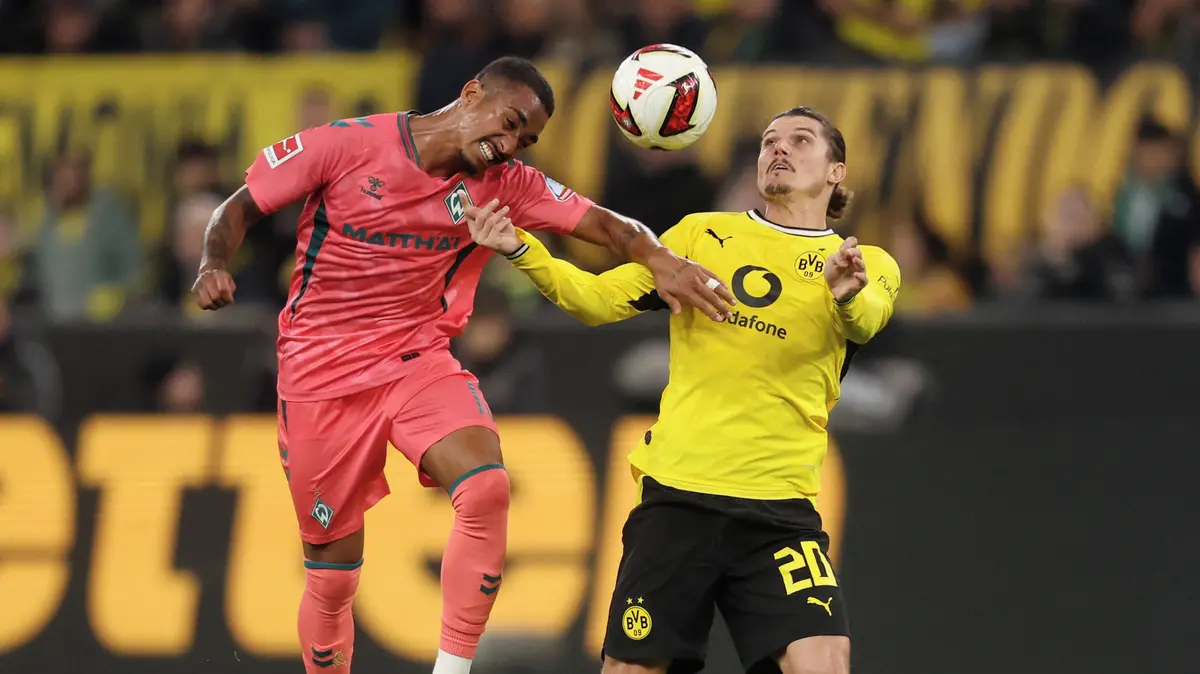 Dortmund zahodil dvoubrankový náskok