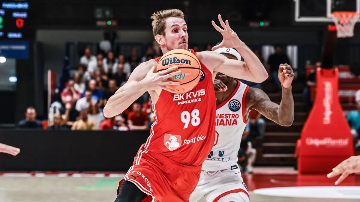 Pardubice při premiéře v basketbalové Lize mistrů padly na italské půdě