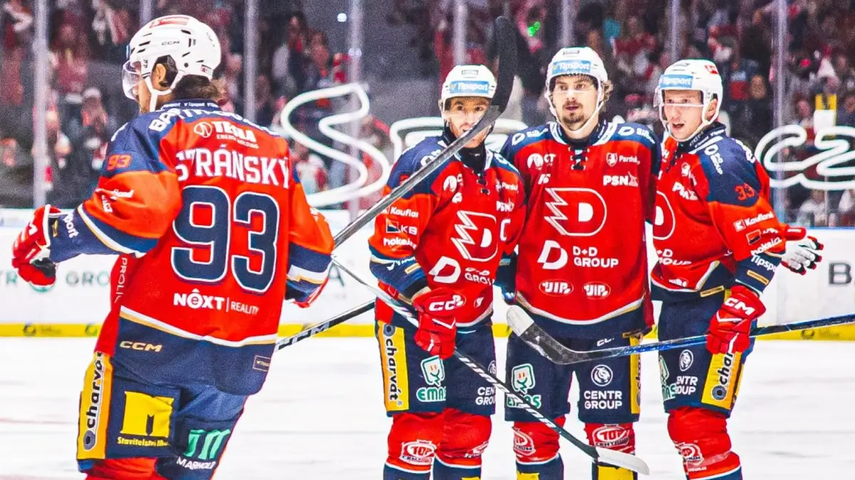 Pardubice díky snové třetí třetině otočily zápas Ligy mistrů a zajistily si postup do play off