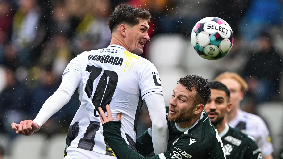 Nebyla dvěma góly vystřelil Jablonci výhru v Hradci Králové
