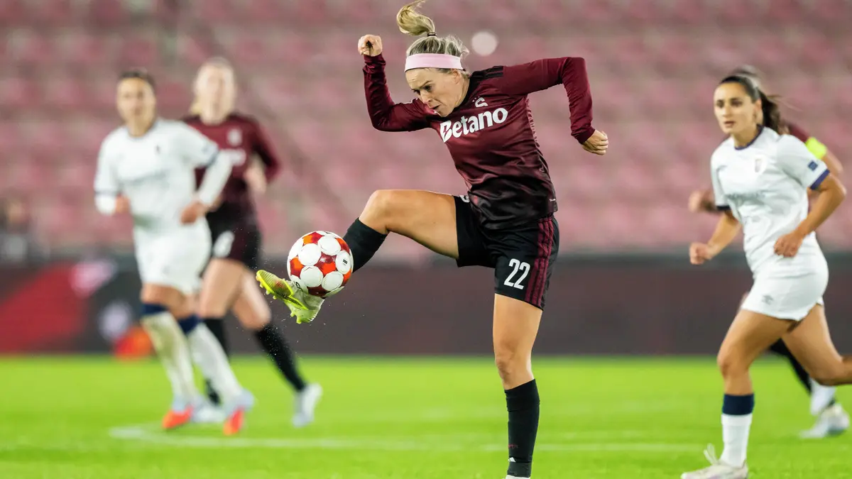 Fotbalistky Sparty remizovaly díky gólu Paulenové v nastavení s Torreense 2:2